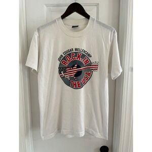 Vintage John Cougar Mellencamp ROCK In The USA T